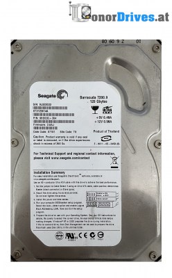 Seagate - ST3120814A - IDE - 120 GB - 9BD03C-304 - PCB. 100387574 Rev. A