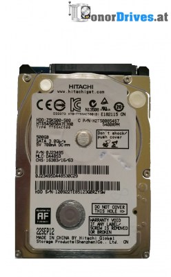 Hitachi HTS545050B9A300 - 5K500 B-500 - SATA - 500 GB - PCB 220 0A90161 01 Rev.