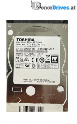 Toshiba - MK3261GSYN - 320 GB - Pcb G002872A