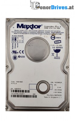 Maxtor 4D080H4 - IDE - 80 GB - PCB 301398100 Rev: