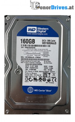 Western Digital - WD5000AAKS-07V0A0 - SATA - 500 GB - PCB.2060-771640-003 Rev. A