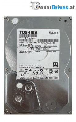 Toshiba - HDS721050DLE630 - SATA - 500 GB - PCB. 220 0A90381 01