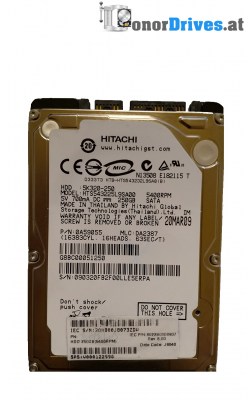 Hitachi HTS545050B9A300 - 5K500 B-500 - SATA - 500 GB - PCB 220 0A90161 01 Rev.