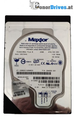 Maxtor - Fireball 3 - 294924-001 - 40 GB - Pcb: 301525101