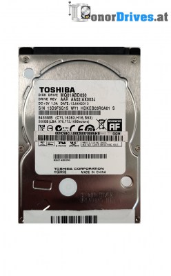 Toshiba - MQ01ABF050 - SATA - 500 GB - PCB G003235C*