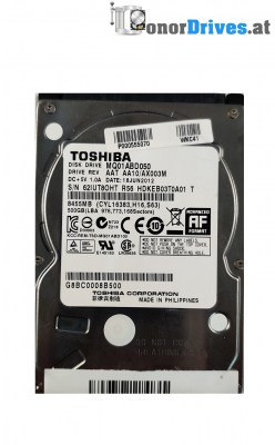 Toshiba MQ01ABD050 - SATA - 500 GB - PCB G003138A