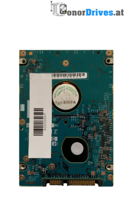 Fujitsu -MHV2100BH - SATA - 100 GB - PCB CA26338-B71104BA Rev. 